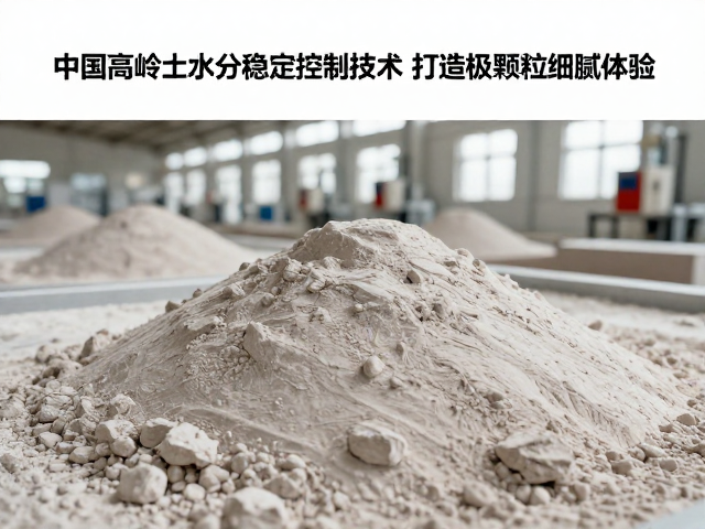 中国高岭土水分稳定控制技术，打造极致颗粒细腻体验