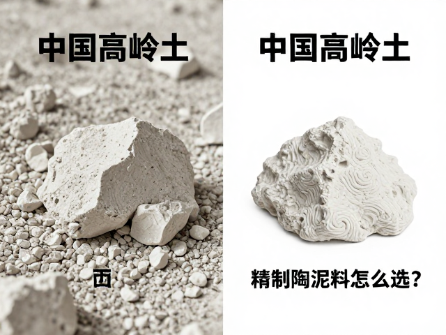 中国高岭土与江西景德镇高岭土对比，精制陶瓷泥料怎么选？