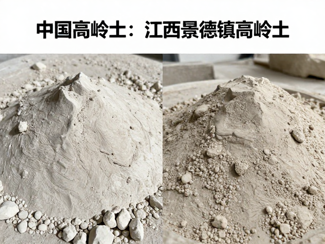 中国高岭土与江西景德镇高岭土对比，精制陶瓷泥料怎么选？