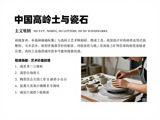 中国高岭土与瓷石在艺术陶瓷创作中的应用及价值解析