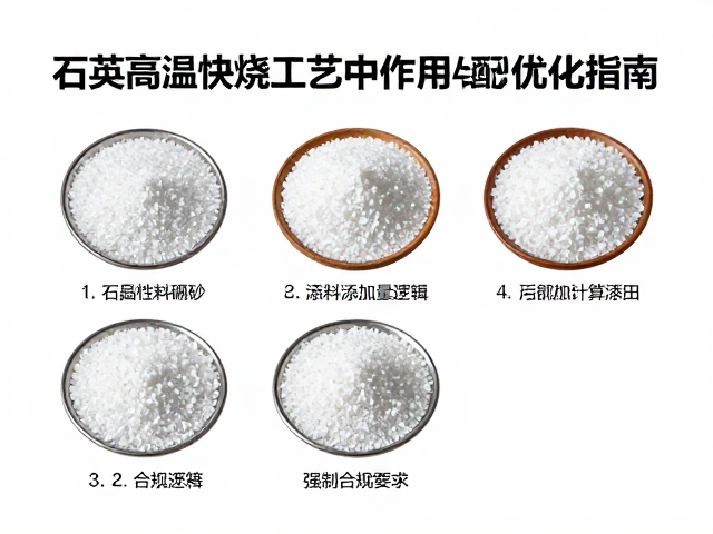 石英高温快烧工艺中硼砂的作用与配方优化指南