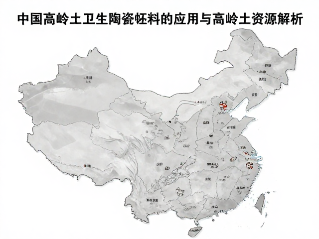 中国高岭土在卫生陶瓷坯料中的应用与高岭土资源解析
