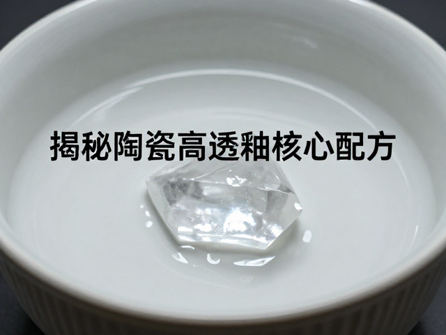 石英透明度与釉相分析，揭秘陶瓷高透釉核心配方