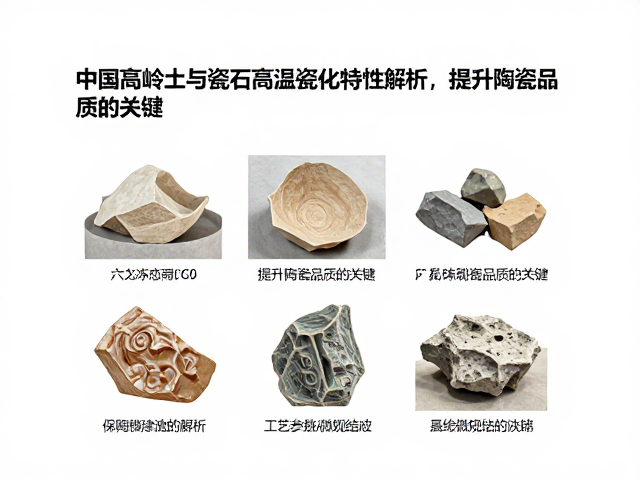 中国高岭土与瓷石高温瓷化特性解析，提升陶瓷品质的关键