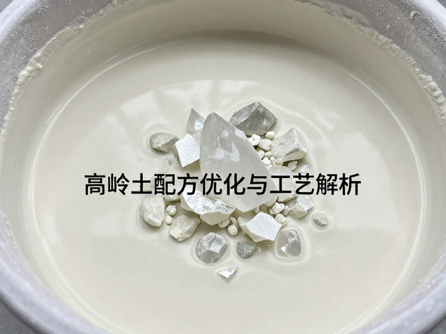 石英在浆料调釉中的作用，高岭土配方优化与工艺解析