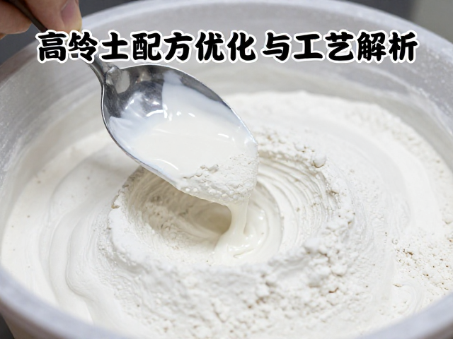 石英在浆料调釉中的作用,高岭土配方优化与工艺解析