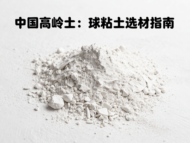 中国高岭土与球粘土特性，艺术陶瓷创作选材指南