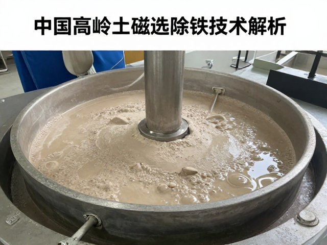 中国高岭土磁选除铁技术解析,提升纯度与经济效益