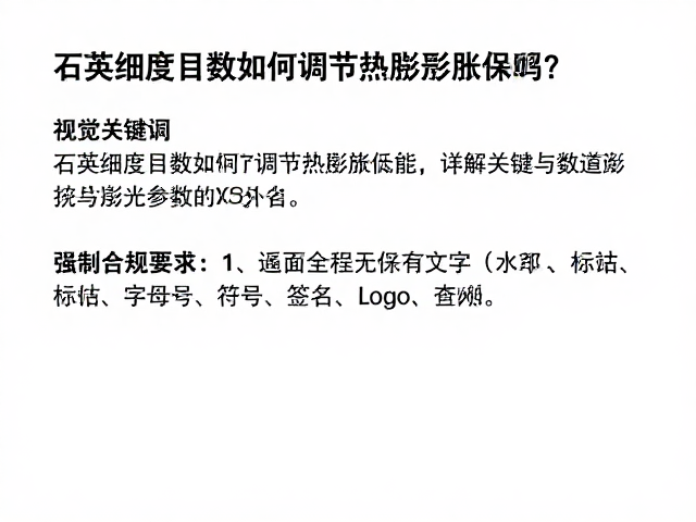 石英细度目数如何调节热膨胀系数?详解关键参数与应用