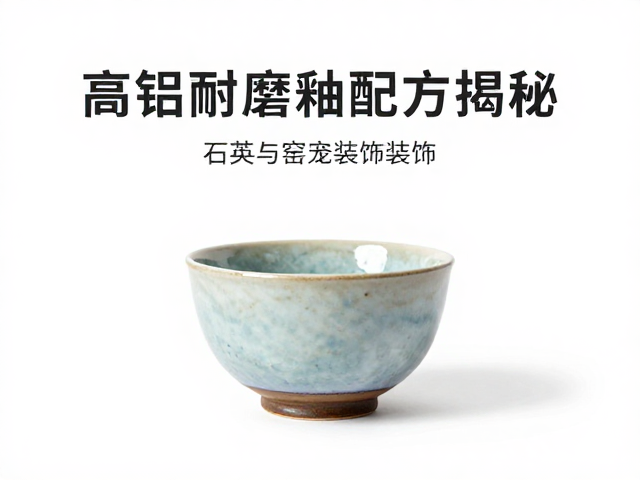 高铝耐磨釉配方揭秘,石英与窑变装饰的完美结合