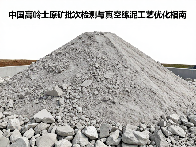 中国高岭土原矿批次检测与真空练泥工艺优化指南