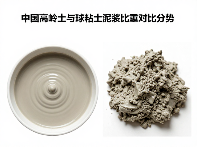 中国高岭土与球粘土泥浆比重对比分析及行业趋势