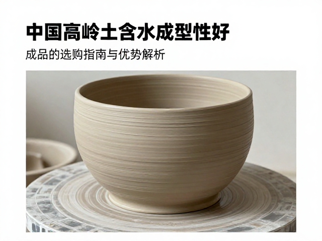 中国高岭土含水成型性好,陶艺成品泥选购指南与优势解析