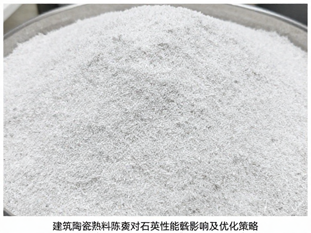 建筑陶瓷熟料陈腐对石英性能的影响及优化策略