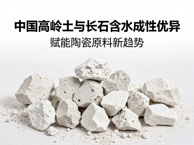 中国高岭土与长石,含水成型性优异,赋能陶瓷原料新趋势