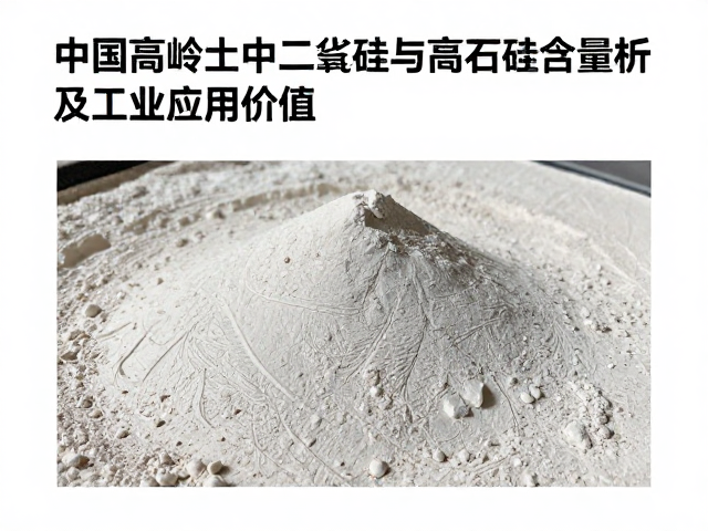 中国高岭土中二氧化硅与高岭石含量分析及工业应用价值