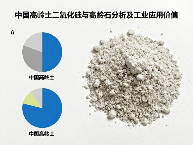 中国高岭土中二氧化硅与高岭石含量分析及工业应用价值