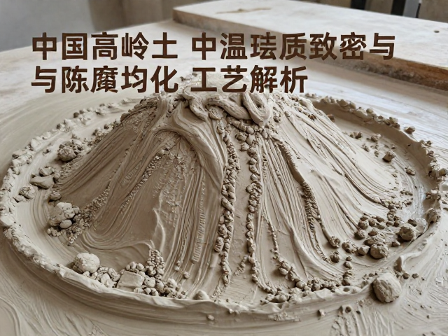中国高岭土特性，中温炻质致密与陈腐均化工艺解析