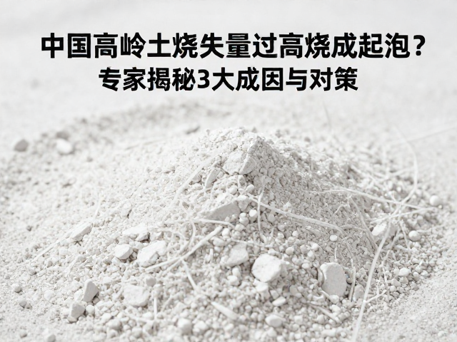 中国高岭土烧失量过高导致烧成起泡?专家揭秘3大成因与对策