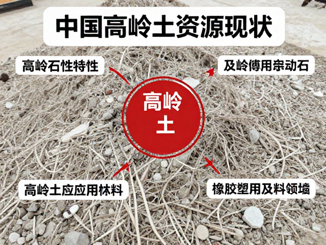 中国高岭土资源现状,高岭石特性与高岭土应用领域全解析