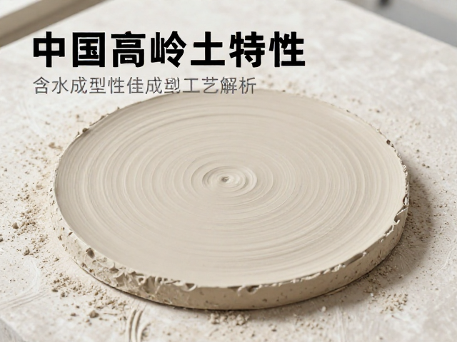 中国高岭土特性,含水成型性佳,泥板成型工艺解析