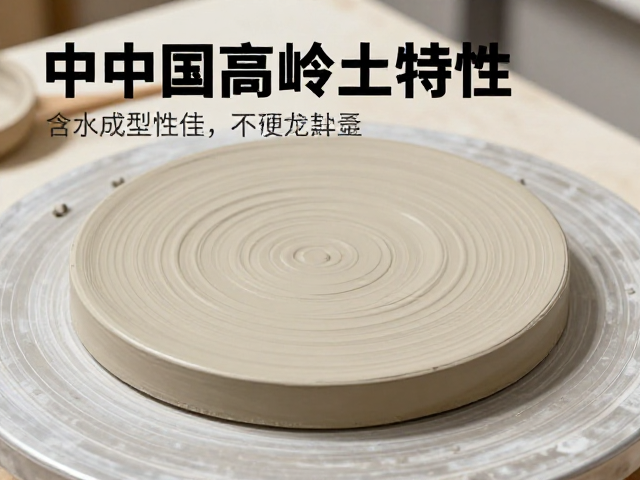 中国高岭土特性,含水成型性佳,泥板成型工艺解析