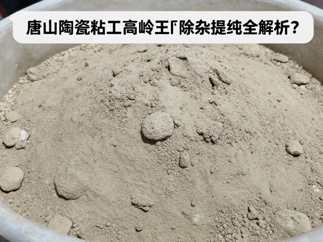 河北唐山陶瓷粘土黑点杂质成因？高岭土除杂提纯全解析