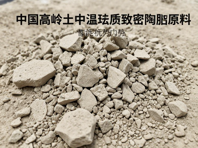 中国高岭土中温炻质致密陶胎原料,性能优势与选购指南