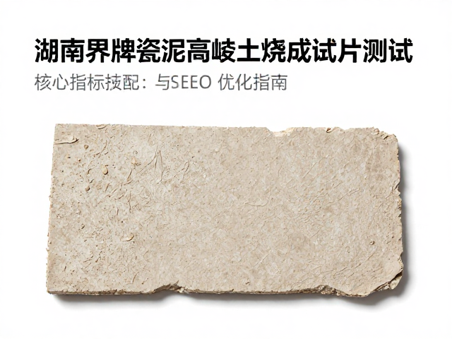 湖南界牌瓷泥高岭土烧成试片测试，核心指标与SEO优化指南