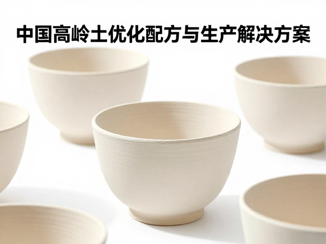 日用瓷坯体强度不足？中国高岭土优化配方与生产解决方案