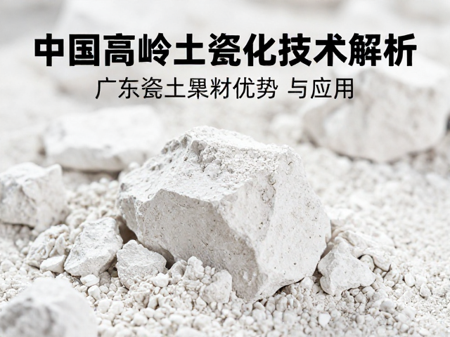 中国高岭土高温瓷化技术解析，广东瓷土原料优势与应用