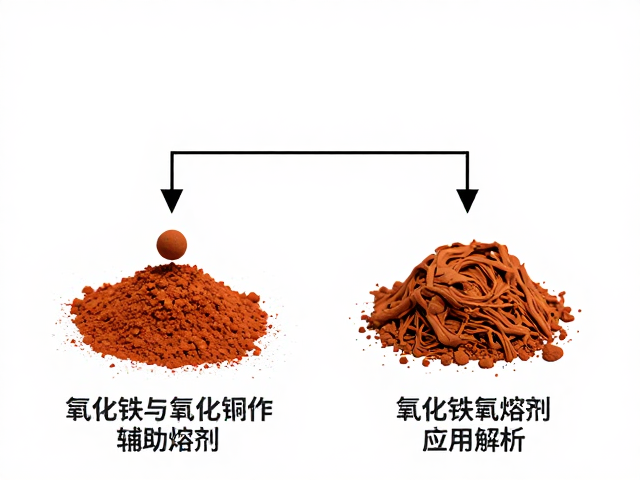 氧化铁与氧化铜作辅助熔剂,原理、作用机制及应用解析