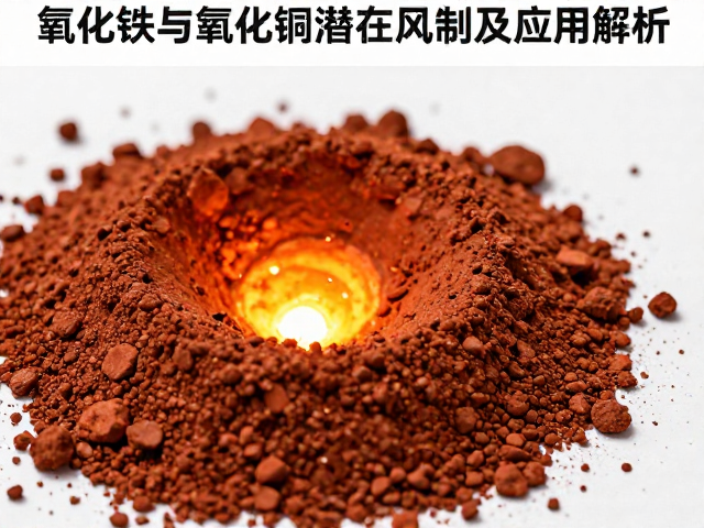 氧化铁与氧化铜作辅助熔剂,原理、作用机制及应用解析