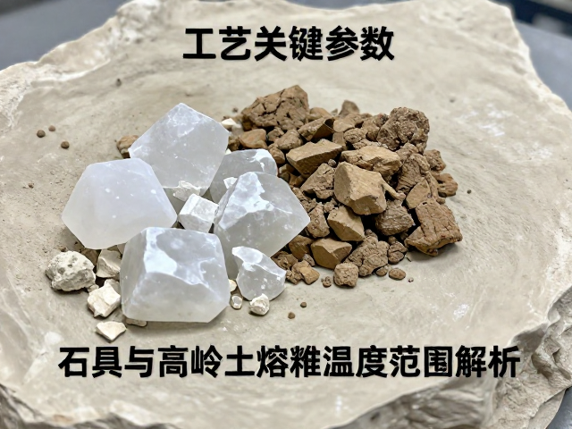 石英与高岭土熔融温度范围解析,陶瓷工艺关键参数
