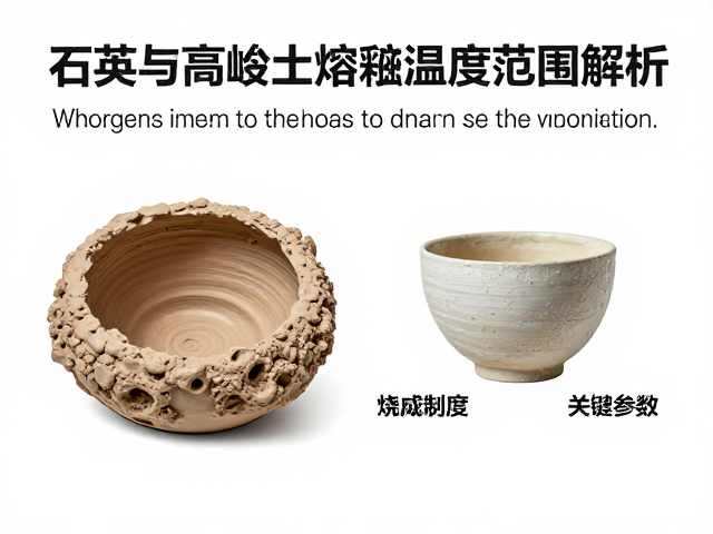 石英与高岭土熔融温度范围解析,陶瓷工艺关键参数
