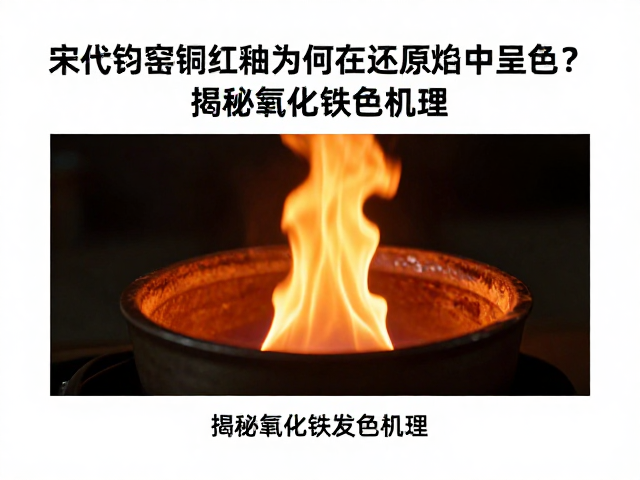 宋代钧窑铜红釉为何在还原焰中呈色？揭秘氧化铁发色机理