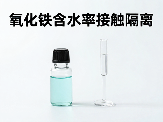 氧化铁含水率测试与皮肤接触隔离，安全防护指南