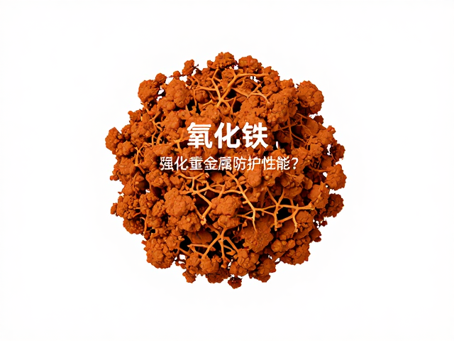 氧化铁作为主体骨架原料，如何强化重金属防护性能？