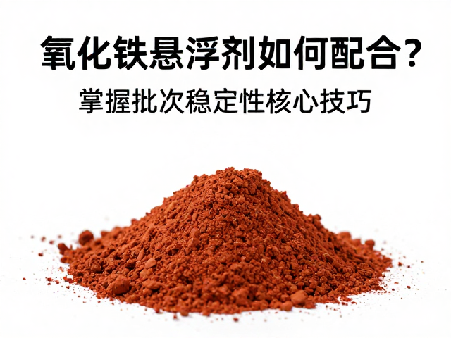 氧化铁悬浮剂如何配合？掌握批次稳定性核心技巧