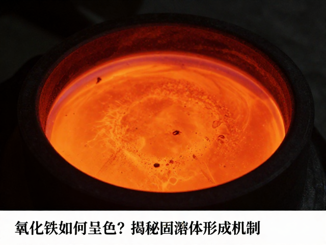 氧化铁在氧化焰中如何呈色？揭秘固溶体形成机制