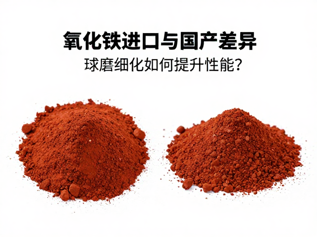 氧化铁进口与国产差异，球磨细化如何提升性能？