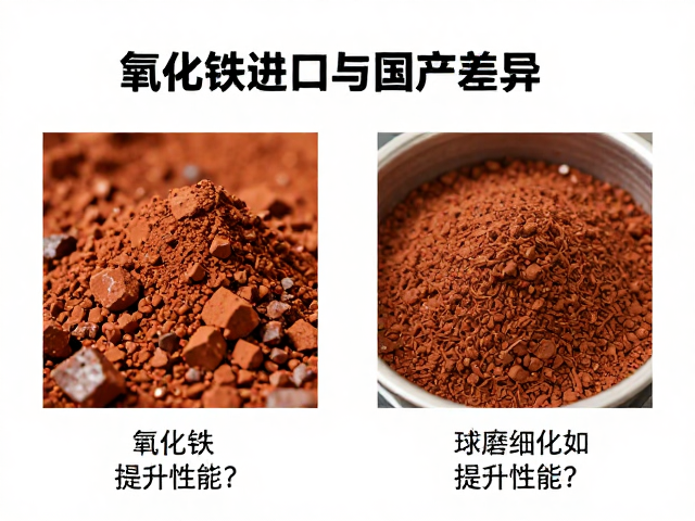 氧化铁进口与国产差异，球磨细化如何提升性能？