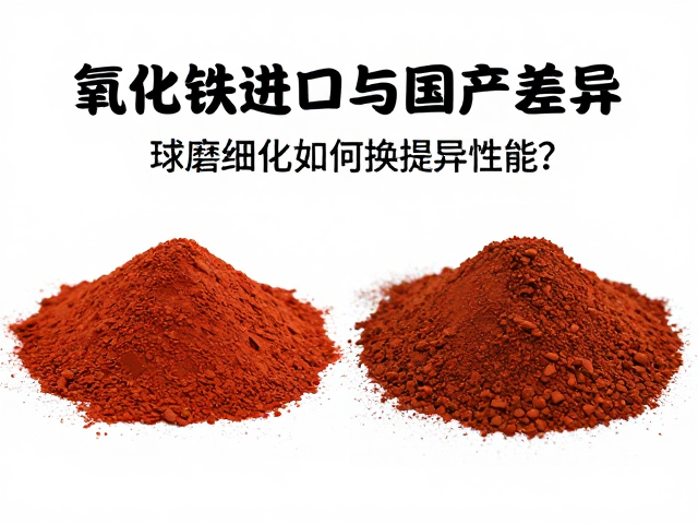 氧化铁进口与国产差异，球磨细化如何提升性能？
