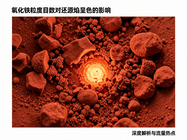 氧化铁粒度目数对还原焰呈色的影响，深度解析与流量热点