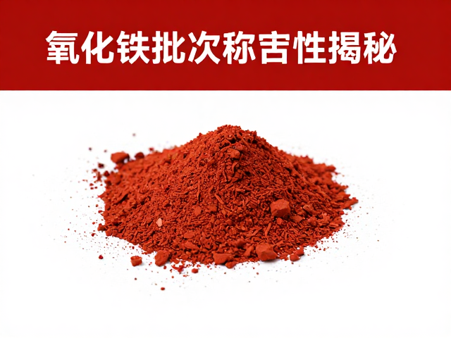 氧化铁批次稳定性揭秘，如何确保落灰自然发色不偏色？