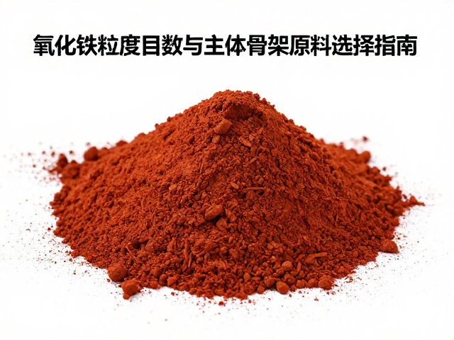 氧化铁粒度目数与主体骨架原料选择指南