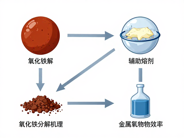 氧化铁分解机理,辅助熔剂如何优化金属氧化物处理效率