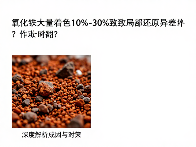 氧化铁大量着色10%-30%致局部还原差异?深度解析成因与对策