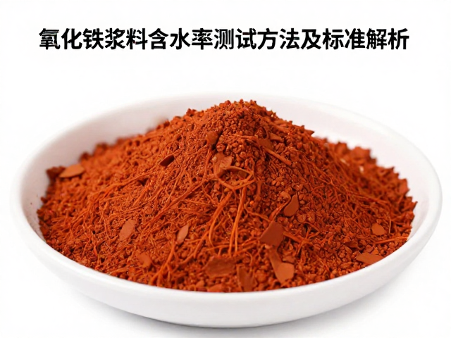 氧化铁浆料含水率测试方法及标准解析