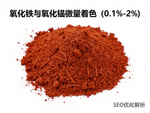 氧化铁与氧化铬微量着色(0.1%-2%)应用指南，色彩调控与SEO优化解析